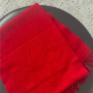 Allen Solly Red Cashmere Scarf